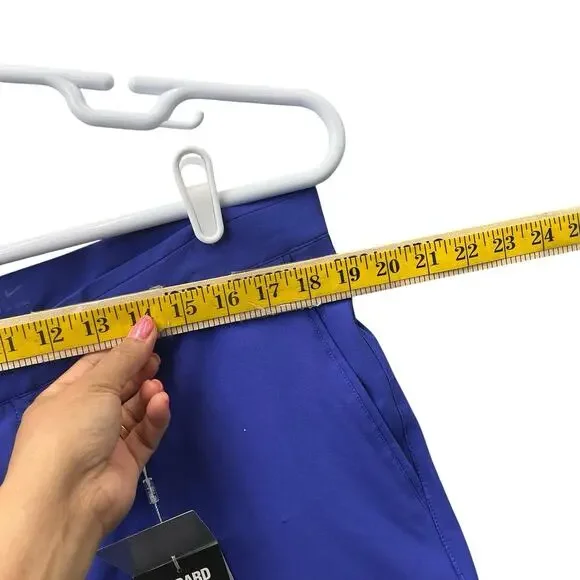 Nike Golf Shorts Mens 35 Dri-Fit Modern Fit Chino Stretch Navy Blue New NWT - Picture 10 of 16